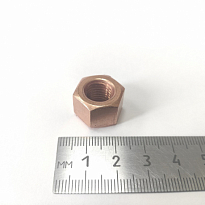 Гайка М10*1 коллектора омедн. высокая 250688-п5 (уп.20шт)